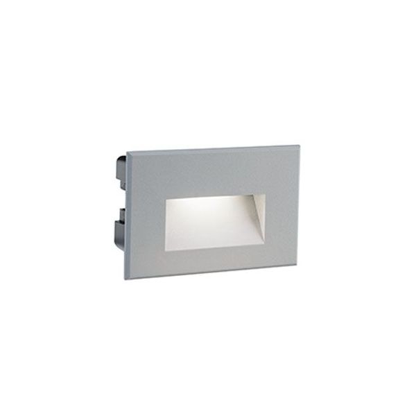 Incasso Parete Liscio 3w Led 3000k Sovil Spina Alluminio - 98191/72