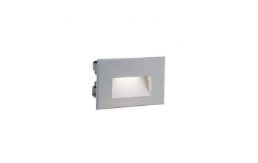 Incasso Parete Liscio 3w Led 3000k Sovil Spina Alluminio - 98191/72