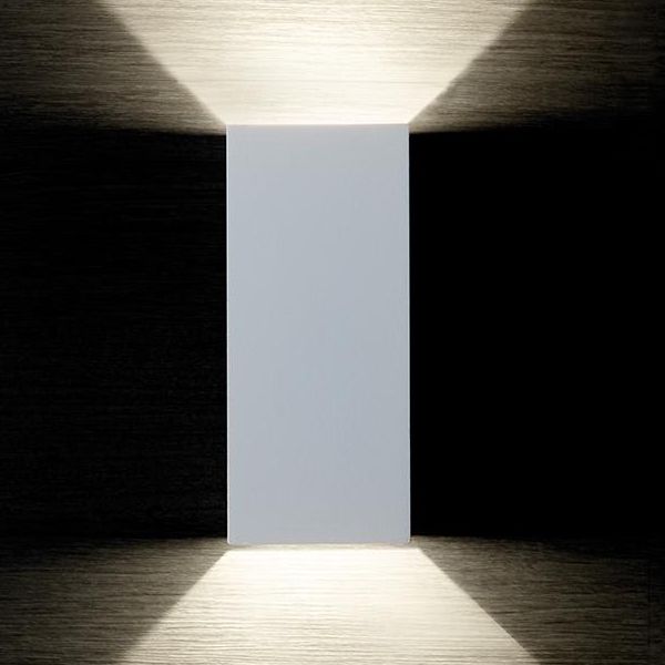 Applique Bi-emissione 6w+6w Led 4000k Sovil Tower Grafite - 99148/16