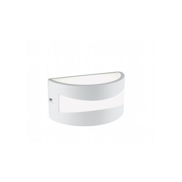 Applique Chiusa 10w Led 3000k Sovil Tibet Bianco - 98475/02
