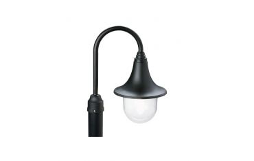 Testa-palo D.60 E27 In Resina Sovil Zoe Nero - 449/06