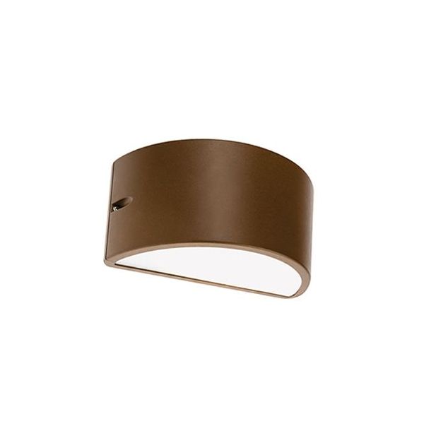 Applique Chiusa E27 Sovil Umbe Chiusa Corten - 474/36