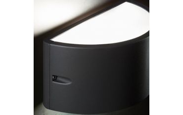 Applique Chiusa E27 Sovil Umbe Chiusa Corten - 474/36