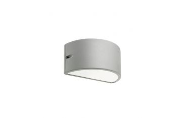 Applique Chiusa E27 Sovil Umbe Chiusa Alluminio - 474/72