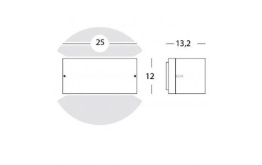 Applique Chiusa E27 Sovil Umbe Chiusa Alluminio - 474/72