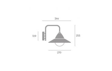 Applique In Basso 20w Led Cct3 Sovil Yukon Bianco - 97782/02