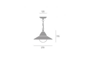Sospensione 20w Led Cct3 Sovil Yukon Biancoverde - 97783/24