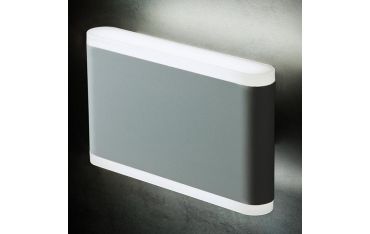 Applique Bi-emissione 7w+7w Led 3000k Sovil Wave Bianco - 98134/02