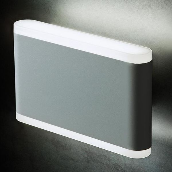 Applique Bi-emissione 7w+7w Led 4000k Sovil Wave Bianco - 99134/02
