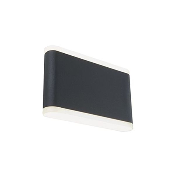 Applique Bi-emissione 7w+7w Led 4000k Sovil Wave Grafite - 99134/16