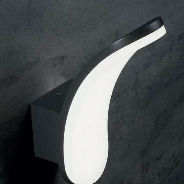 Paletto 15w Led 4000k Sovil Virgola Grafite - 99199/16