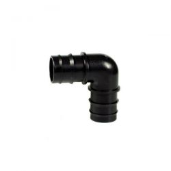 Raccordo a gomito ad innesto diam 16mm