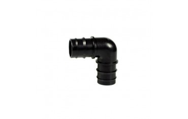 Raccordo a gomito ad innesto diam 16mm