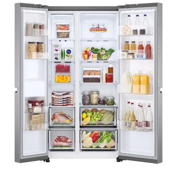 Sbs 179x91cm E Tnf Inox Lg Elettrodomestici - GSBV70PZTE