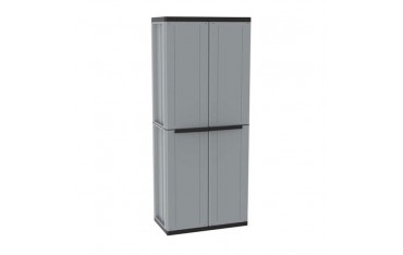 Armadio da Esterno in Resina Terry CWood 2 Ante 68x39x170h P/S 3680