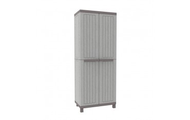 Armadio da Esterno in Resina Terry CWood 2 Ante 68x39x170h P/S 3680