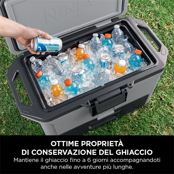 Frigo Portatile Ninja Frostvault 47lt - Grigio - Ninja - NNJ.FB151EUGY