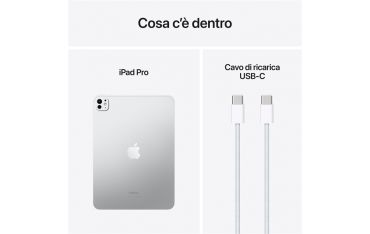 Ipad Pro 11\" Wi-fi 512gb Con Vetro Standard Argento - Apple - APP.MVVD3TY/A
