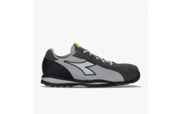 Scarpe Antinfortunistiche Diadora Glove II Text Low S1P HRO SRA Grigio Ombra-Grigio Alluminio - 701.170236