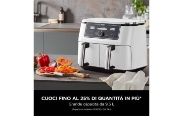 Friggitrice Ad Aria Ninja Dual Zone Max Da 9,5 L - Bianco - Ninja - NNJ.AF400EUWH