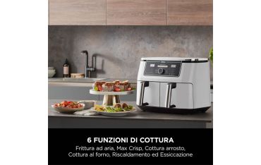 Friggitrice Ad Aria Ninja Dual Zone Max Da 9,5 L - Bianco - Ninja - NNJ.AF400EUWH