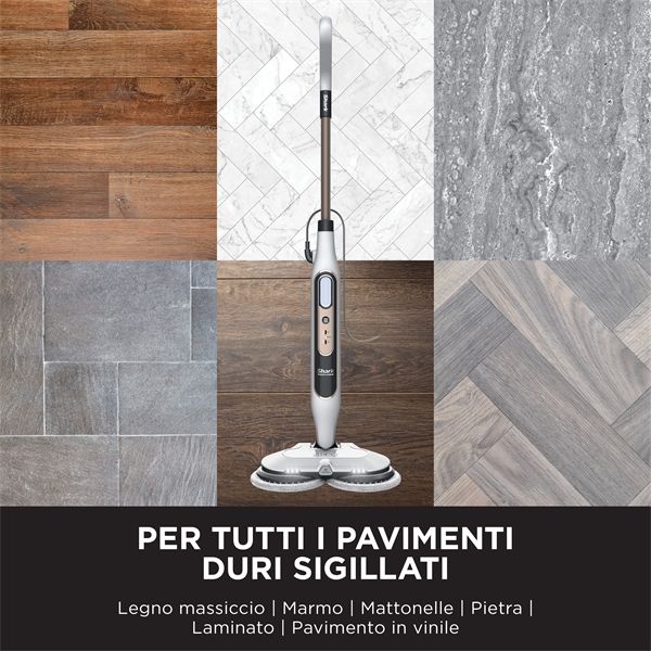 Scopa A Vapore Lavapavimenti Shark Steam Mop Con Steam Blaster - Shark - SHR.S8201EU