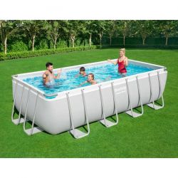 Piscina Bestway Power Steel Rettangolare cm 412x201x122h - 56456