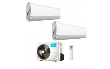 Climatizzatore Midea Dual Split Mission Pro 9000+9000 M20G-14HFN8-Q R-32 9+9