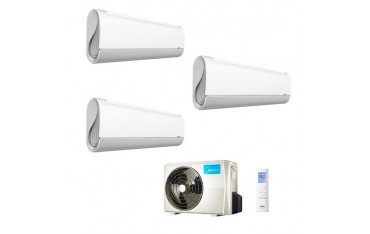 Climatizzatore Midea Trial Split Mission Pro 9000+9000+9000 M30F-21HFN8-Q R-32 9+9+9
