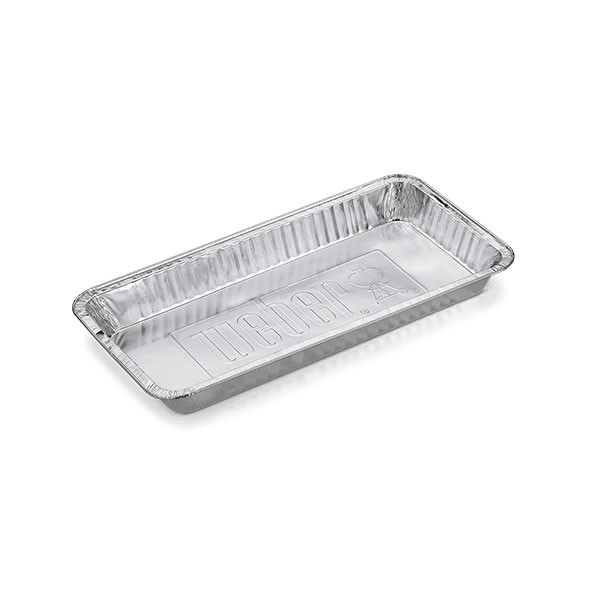 Vaschette di Raccolta in Alluminio Weber 10 pz - 6416