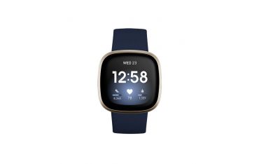 Smartwatch Fitbit Sense Lunar White - Soft Gold