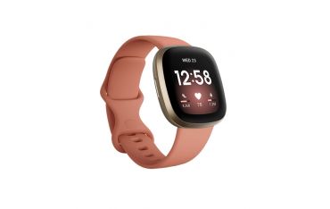 Smartwatch Fitbit Versa 3 Midnight - Soft Gold