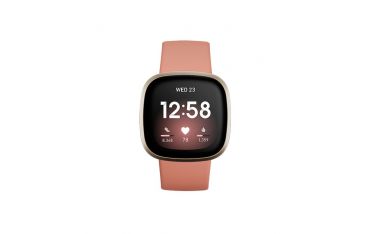 Smartwatch Fitbit Versa 3 Midnight - Soft Gold