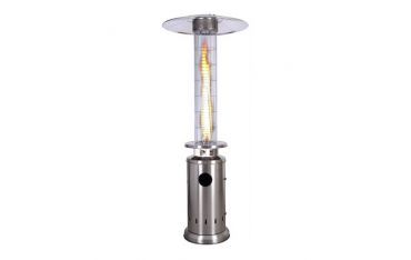 Stufa a Fungo Fire Glass a Gas - Bianco KE2020/W