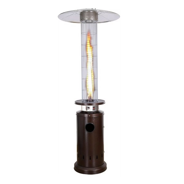 Stufa a Fungo Fire Glass a Gas - Grigio