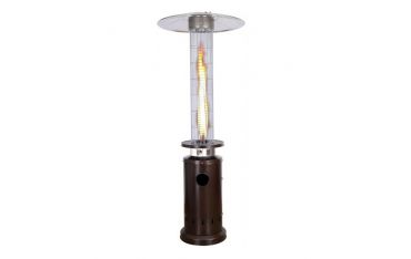 Stufa a Fungo Fire Glass a Gas - Grigio