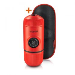 Macchina da Caffe Portatile Wacaco Nanopresso Moss Green + Case