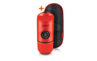 Macchina da Caffe Portatile Wacaco Nanopresso Moss Green + Case