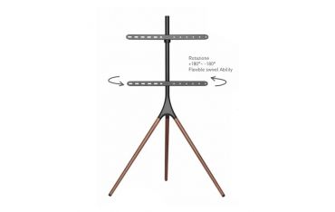 Supporto da Pavimento per TV Piatte o Curve da 45'' a 65'' Guarnieri 397
