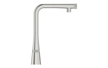 Miscelatore Lavello Estraibile Grohe Zedra SmartControl Super Steel - 31593DC2