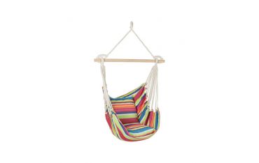 Amaca Pensile Bizzotto Livia con Struttura in Legno e Telo in Tessuto Multicolor - 0792044