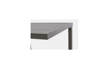 Tavolino da Giardino Rettangolare Fisso Bizzotto Hilde 40X40X40CM in Alluminio Colore Coffee - 0662916