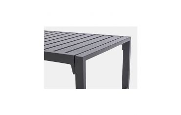 Salotto per Esterno Bizzotto Lorillard con Cuscini Color Antracite 4PZ - 0662632