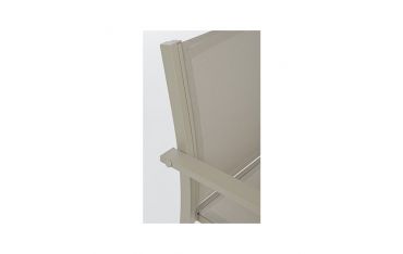 Set per Esterno Bizzotto Auri in Acciaio e Vetro Tortora 3PZ - 0662991