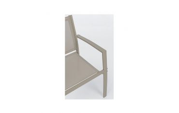 Set per Esterno Bizzotto Auri in Acciaio e Vetro Tortora 3PZ - 0662991