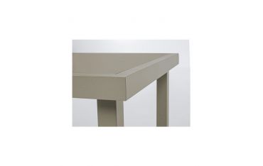 Set per Esterno Bizzotto Auri in Acciaio e Vetro Tortora 3PZ - 0662991