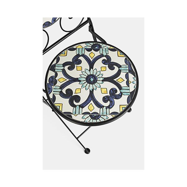 Set per Esterno Bizzotto Positano in Acciaio e Ceramica 3PZ - 0806167