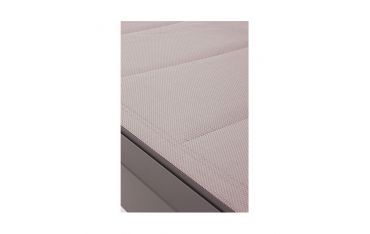 Lettino Prendisole Alto Bizzotto Hilde in Alluminio Seduta Imbottita e Ruote Colore Coffee - 0662982